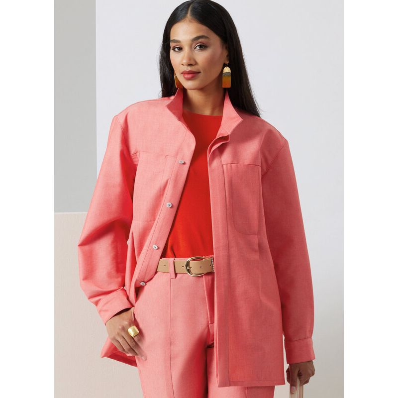 Patron Vogue 2039 A - Chemise et pantalon unisexes