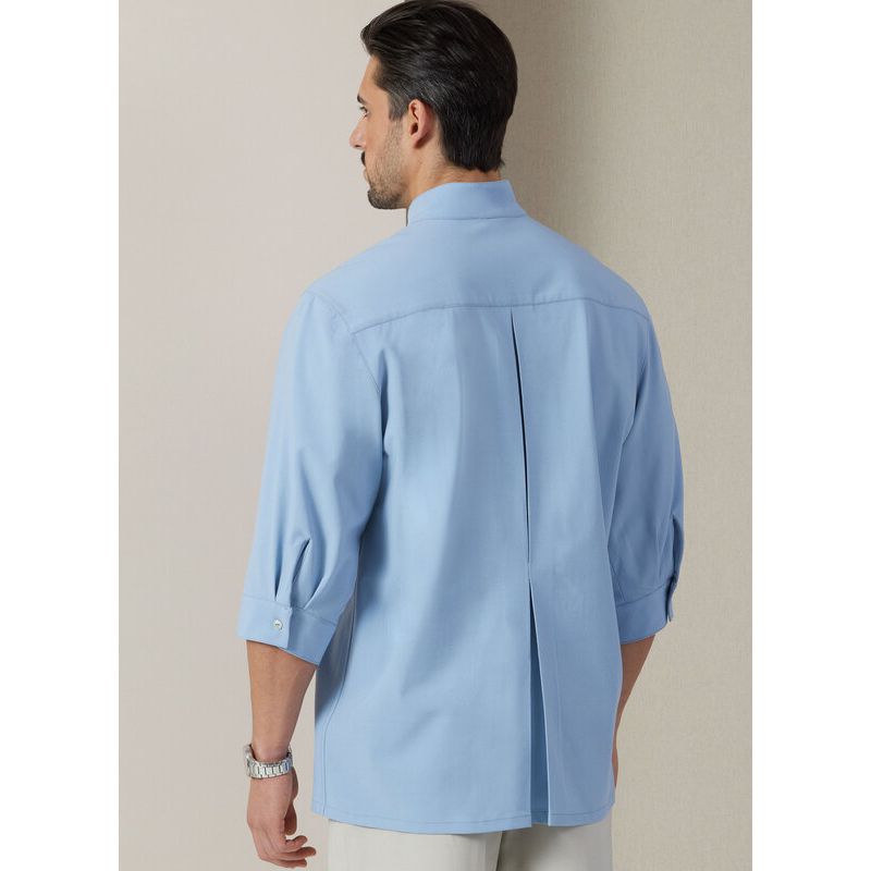 Patron Vogue 2039 A - Chemise et pantalon unisexes