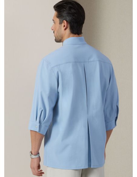Patron Vogue 2039 A - Chemise et pantalon unisexes