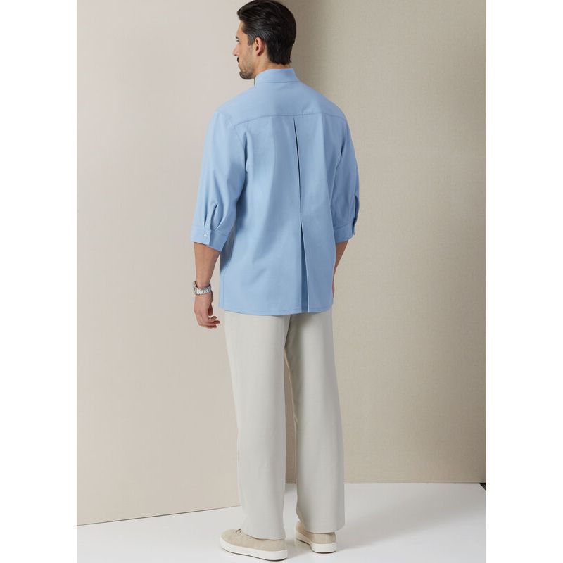 Patron Vogue 2039 A - Chemise et pantalon unisexes