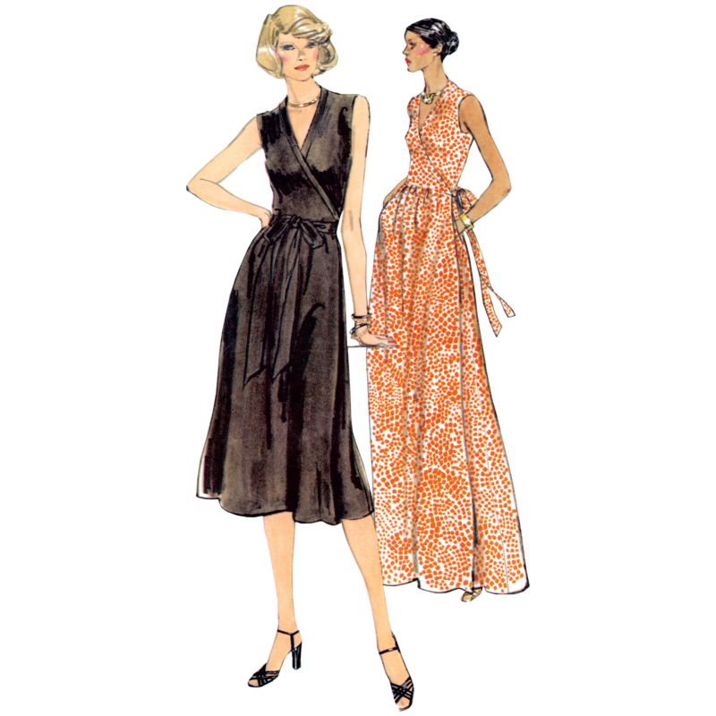 Patron Vogue 2040 U5 - Robe portefeuille