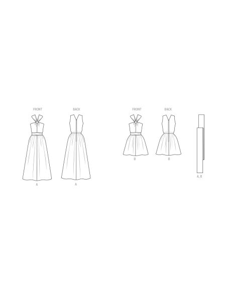 Patron Vogue 2042 B5 - Robe