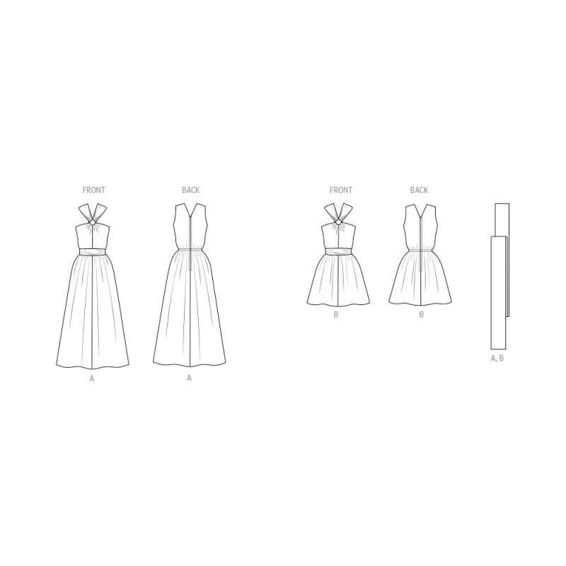 Patron Vogue 2042 Y5 - Robe