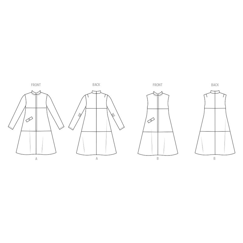 Patron Butterick 6991/Y5 - Robe une pièce Vintage Butterick des années 1960