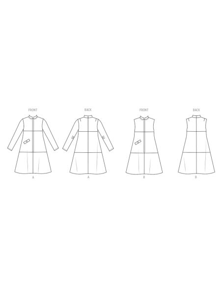 Patron Butterick 6991/Y5 - Robe une pièce Vintage Butterick des années 1960