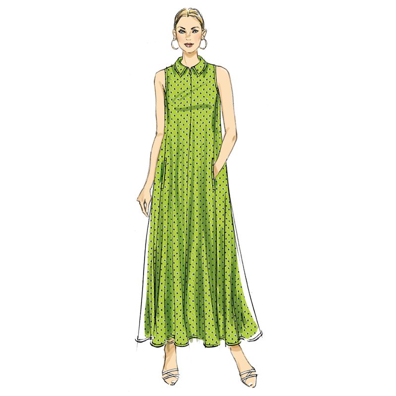 Patron Butterick 6994/H5 - Robe ample