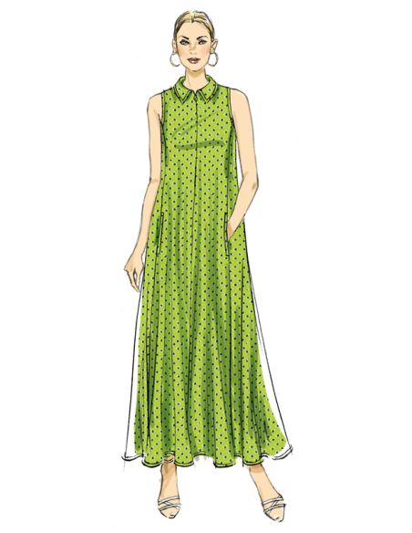Patron Butterick 6994/H5 - Robe ample