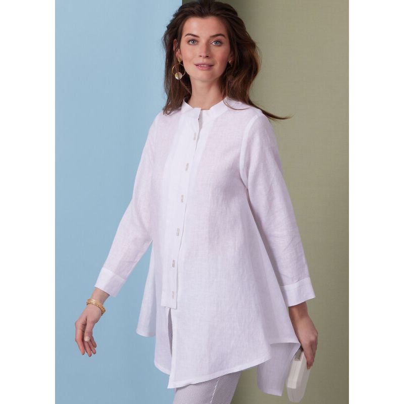 Patron Butterick 6995/Y5 - Hauts à pied de col