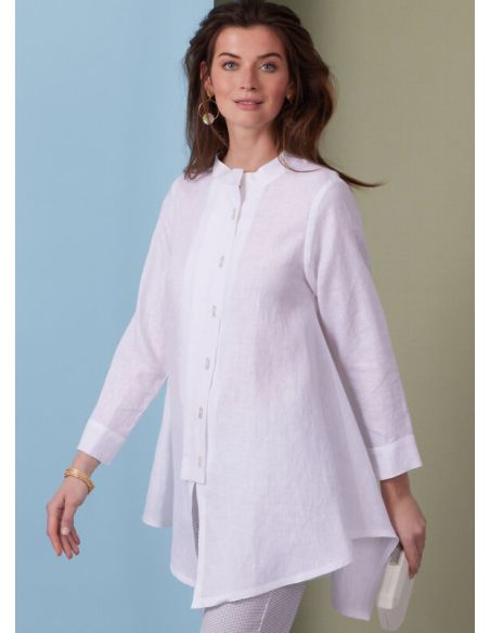 Patron Butterick 6995/Y5 - Hauts à pied de col