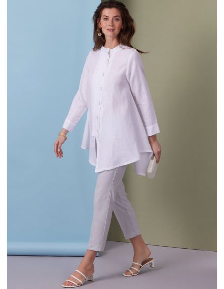 Patron Butterick 6995/Y5 - Hauts à pied de col