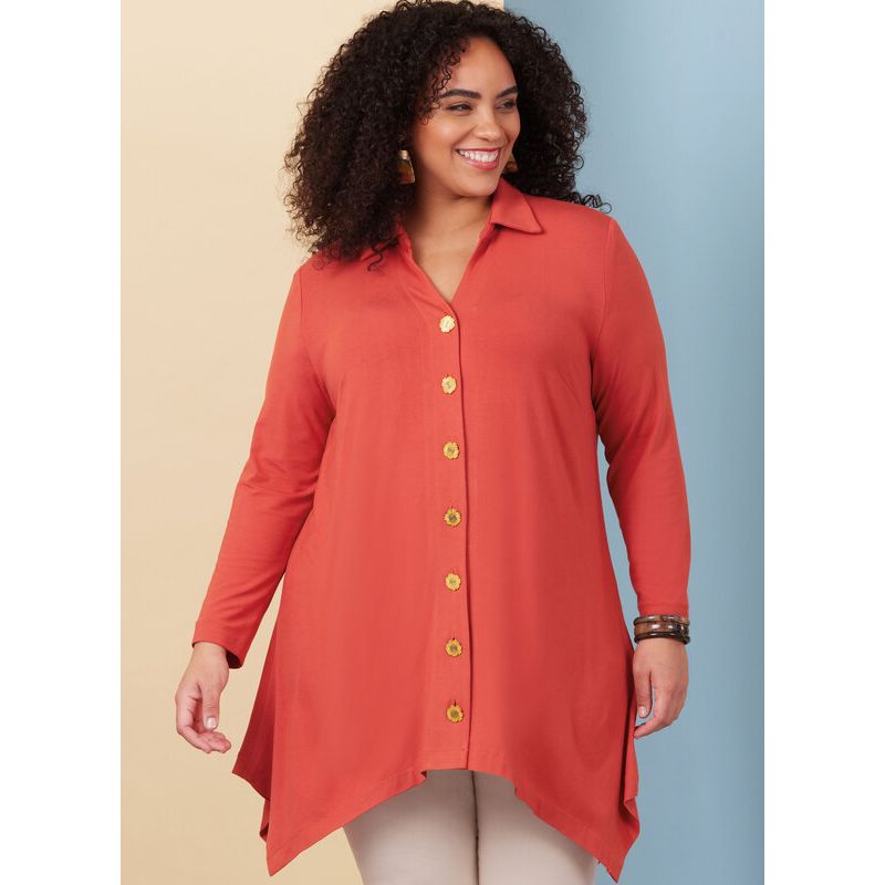 Patron Butterick 6997/BB - Hauts moulants en maille