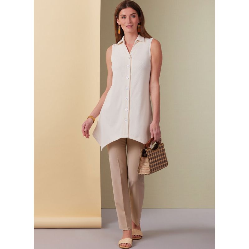 Patron Butterick 6997/BB - Hauts moulants en maille