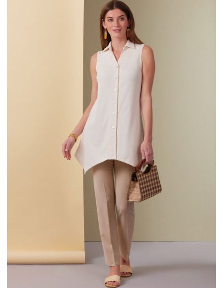 Patron Butterick 6997/BB - Hauts moulants en maille