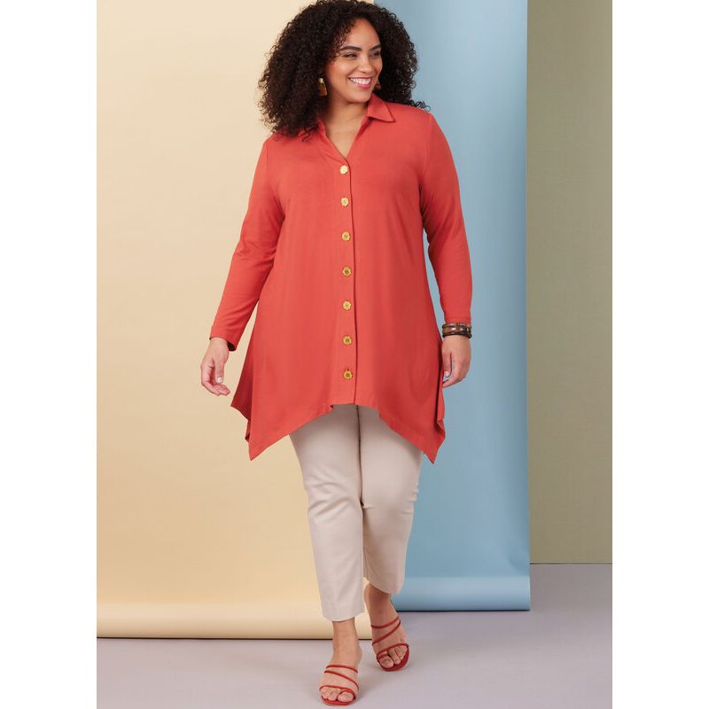 Patron Butterick 6997/BB - Hauts moulants en maille