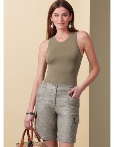 Patron Butterick 6998/Y5 - Short ou pantalon