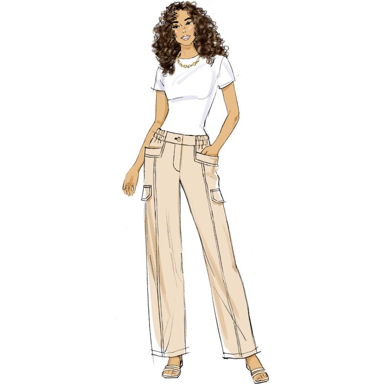 Patron Butterick 6998/Y5 - Short ou pantalon