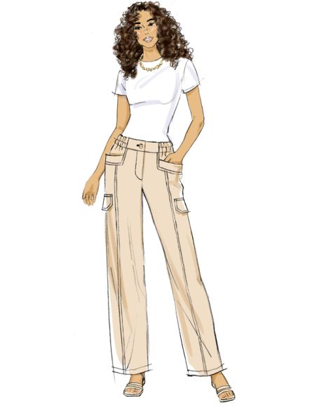 Patron Butterick 6998/Y5 - Short ou pantalon