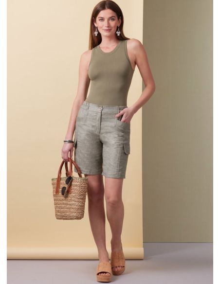 Patron Butterick 6998/Y5 - Short ou pantalon