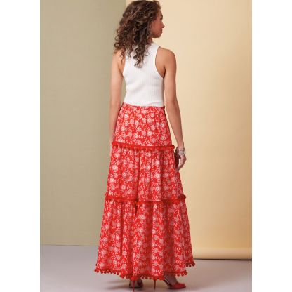 Patron Butterick 6999/Y5 - Jupes amples 2