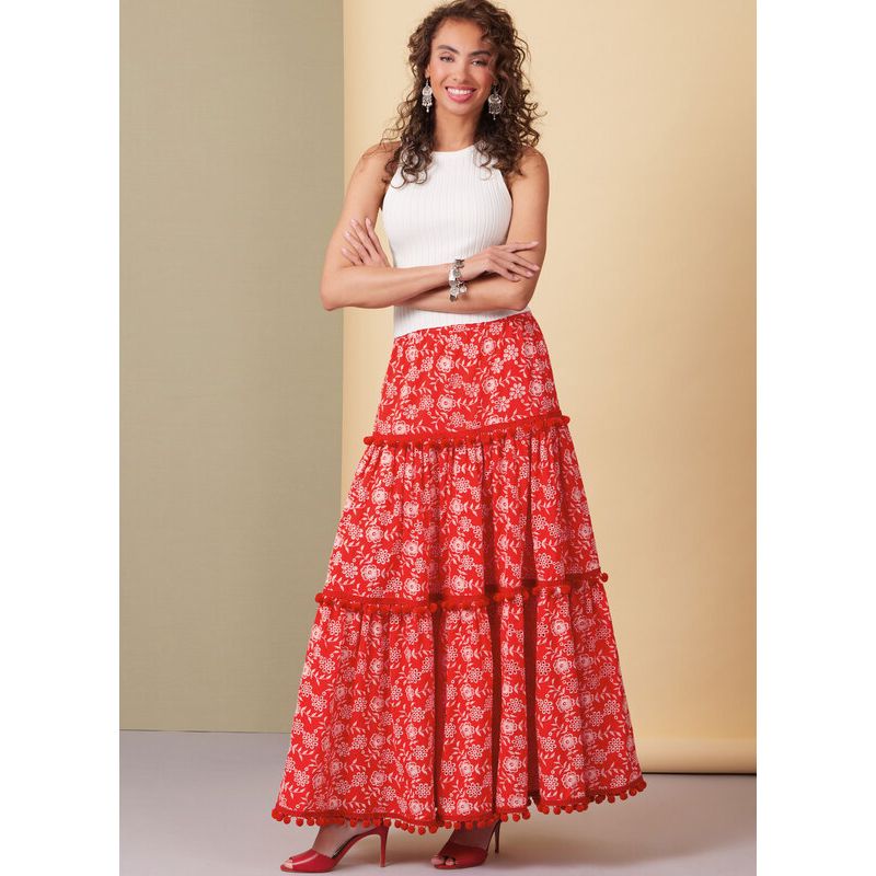 Patron Butterick 6999/Y5 - Jupes amples