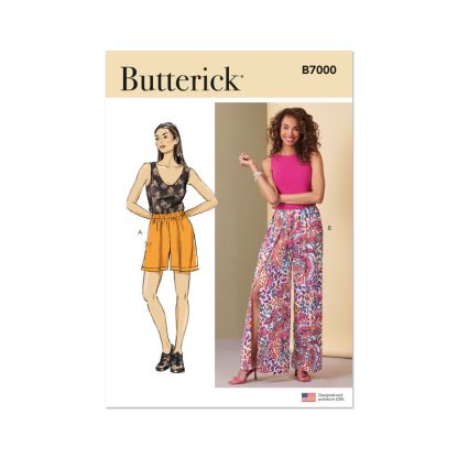 Patron Butterick 7000/Y5 - Short ou pantalon