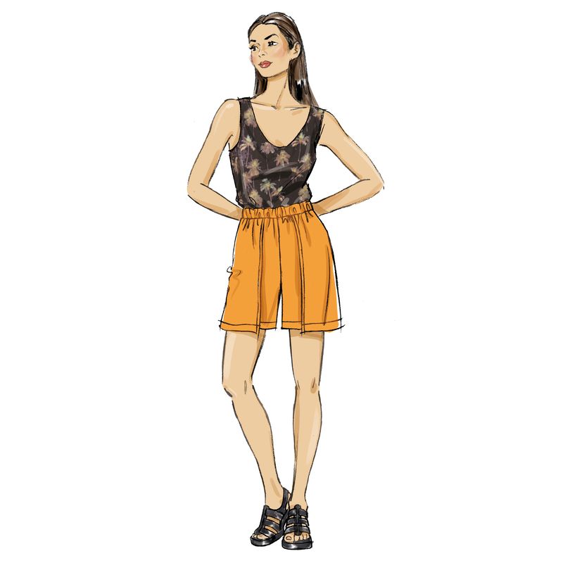 Patron Butterick 7000/Y5 - Short ou pantalon