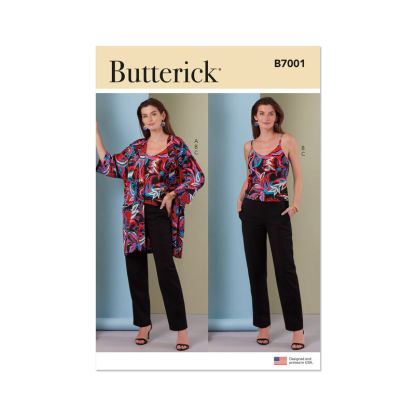 Patron Butterick 7001/H5 - Veste, caraco et pantalon