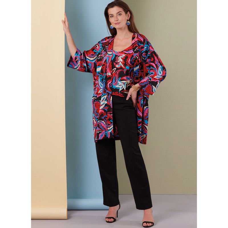 Patron Butterick 7001/H5 - Veste, caraco et pantalon