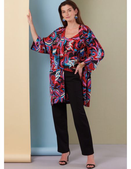 Patron Butterick 7001/H5 - Veste, caraco et pantalon