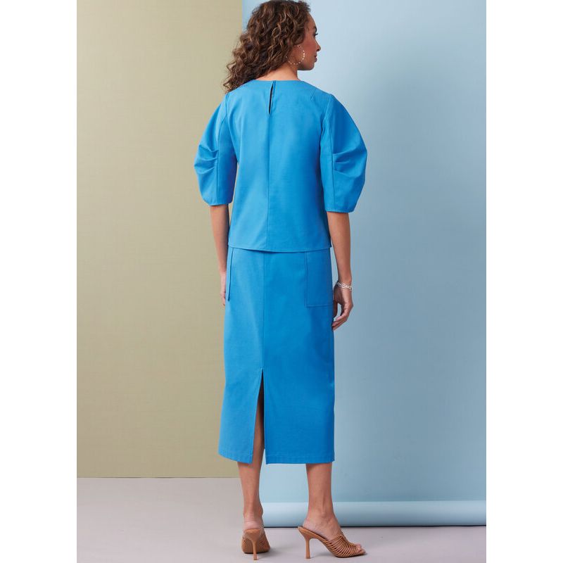 Patron Butterick 7002/BB - Haut, jupe et pantalon