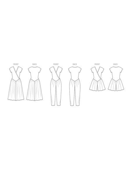 Patron McCall's 8500.U5 - Robe et combinaison