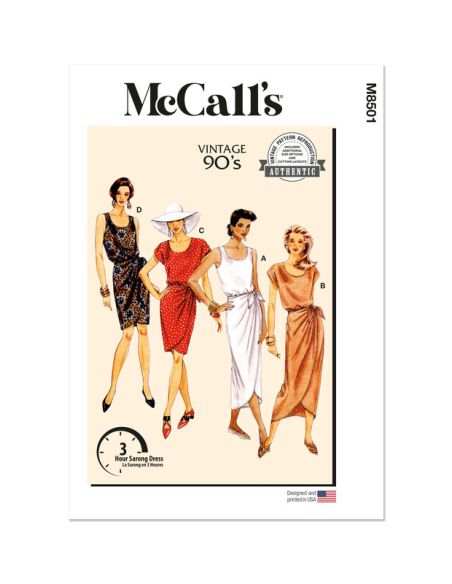 Patron McCall's 8501.P5 - Robe Sarong