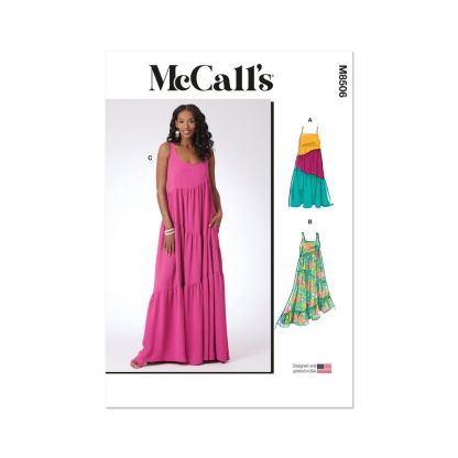 Patron McCall's 8506.Y5 - Robes asymétriques