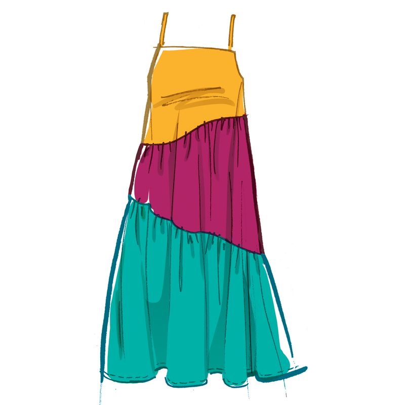 Patron McCall's 8506.Y5 - Robes asymétriques