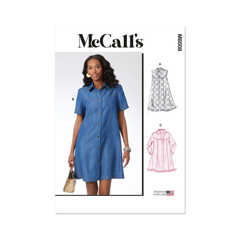 Patron McCall's 8508.Y5 - Robe à variations de manches