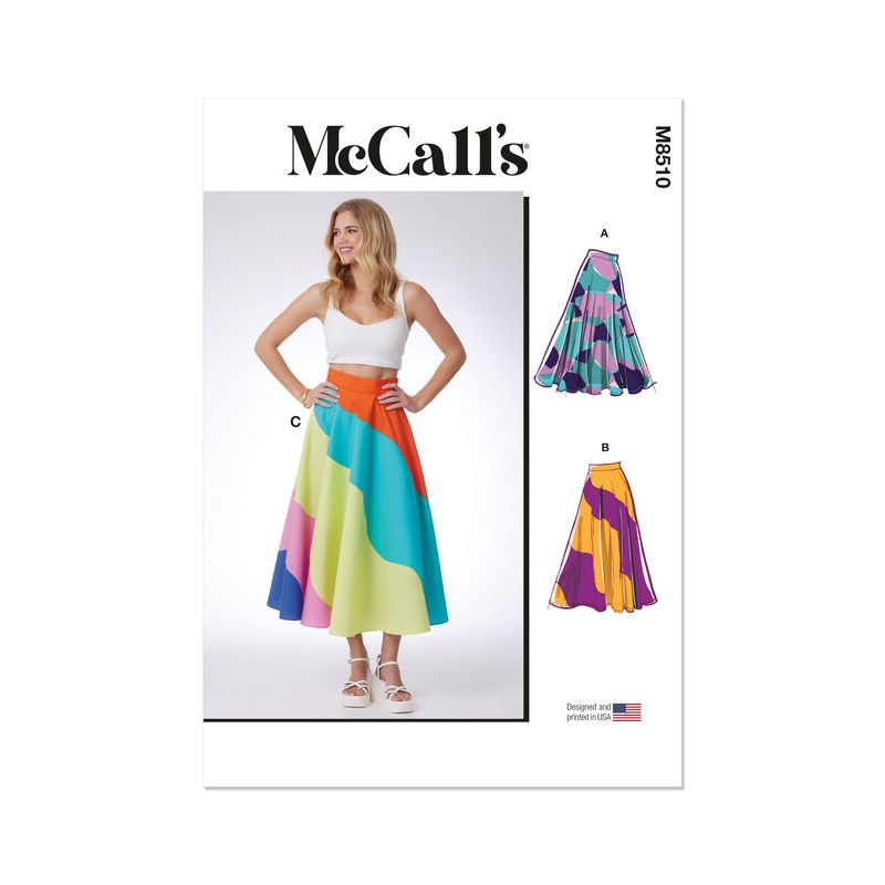 Patron McCall's 8510.Y5 - Jupes mi-Longues