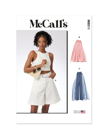 Patron McCall's 8511.R5 - Shorts et pantalons