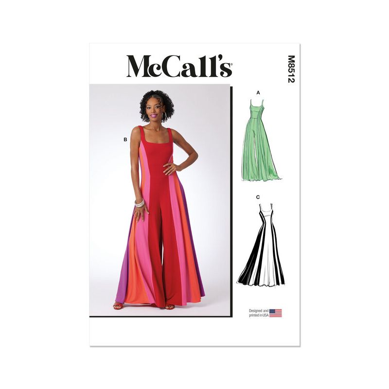 Patron McCall's 8512.D5 - Combinaisons et robes
