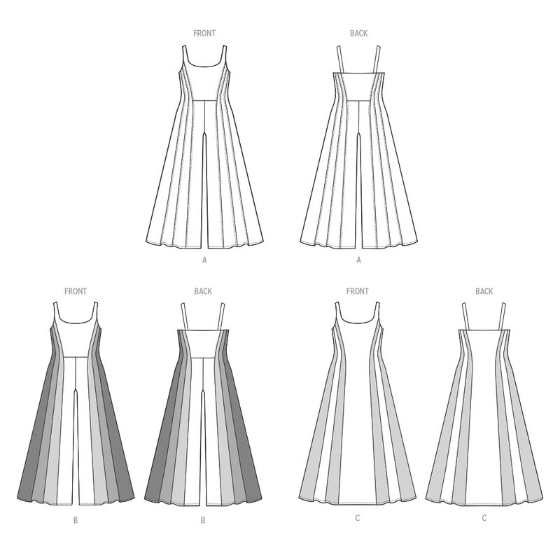 Patron McCall's 8513.W3 - Combinaisons et robes