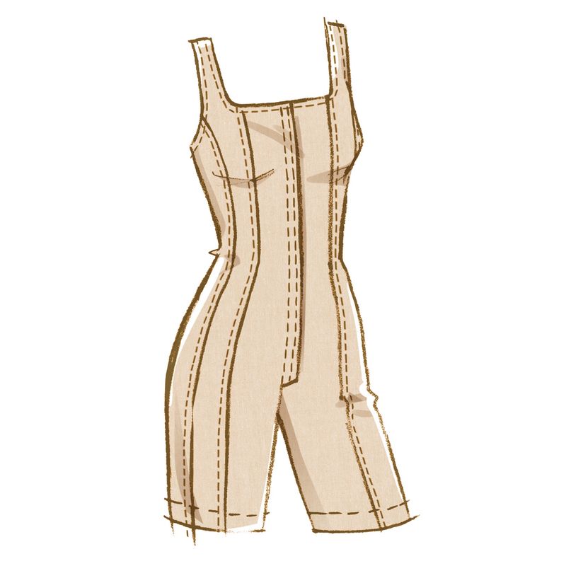 Patron McCall's 8514.BB - Rompers et combinaisons corset