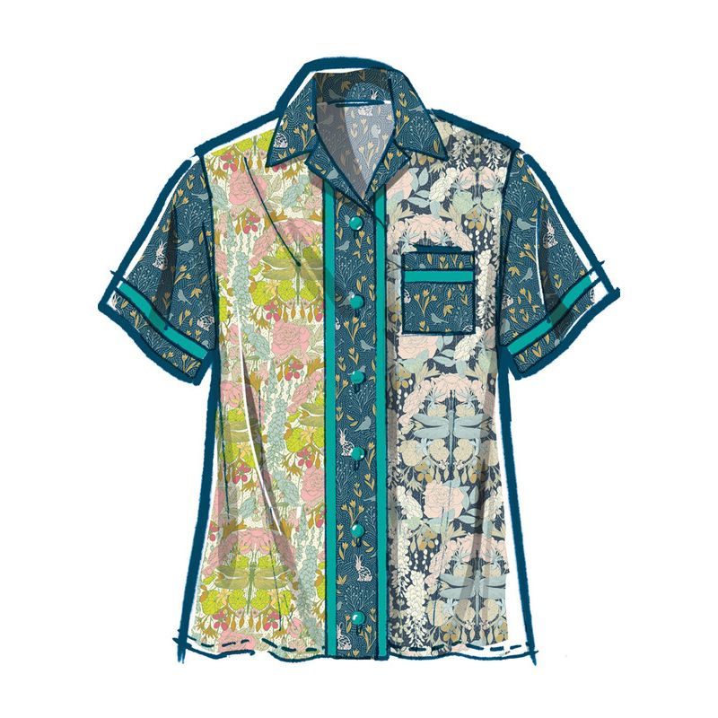 Patron McCall's 8515.Y5 - Robe Chemisier, top et pantalon