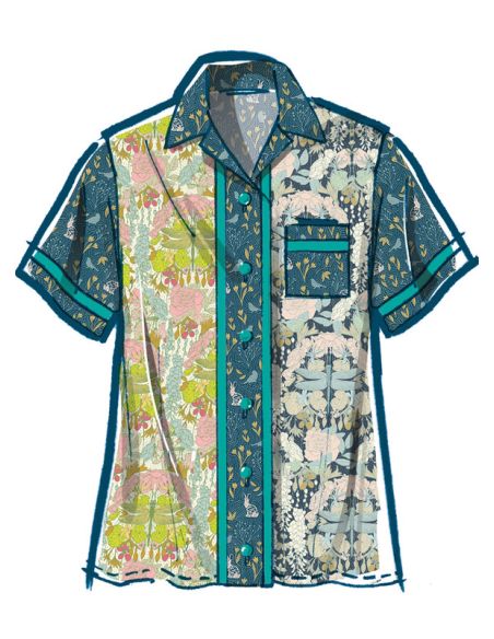 Patron McCall's 8515.Y5 - Robe Chemisier, top et pantalon