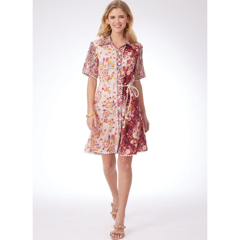 Patron McCall's 8515.Y5 - Robe Chemisier, top et pantalon