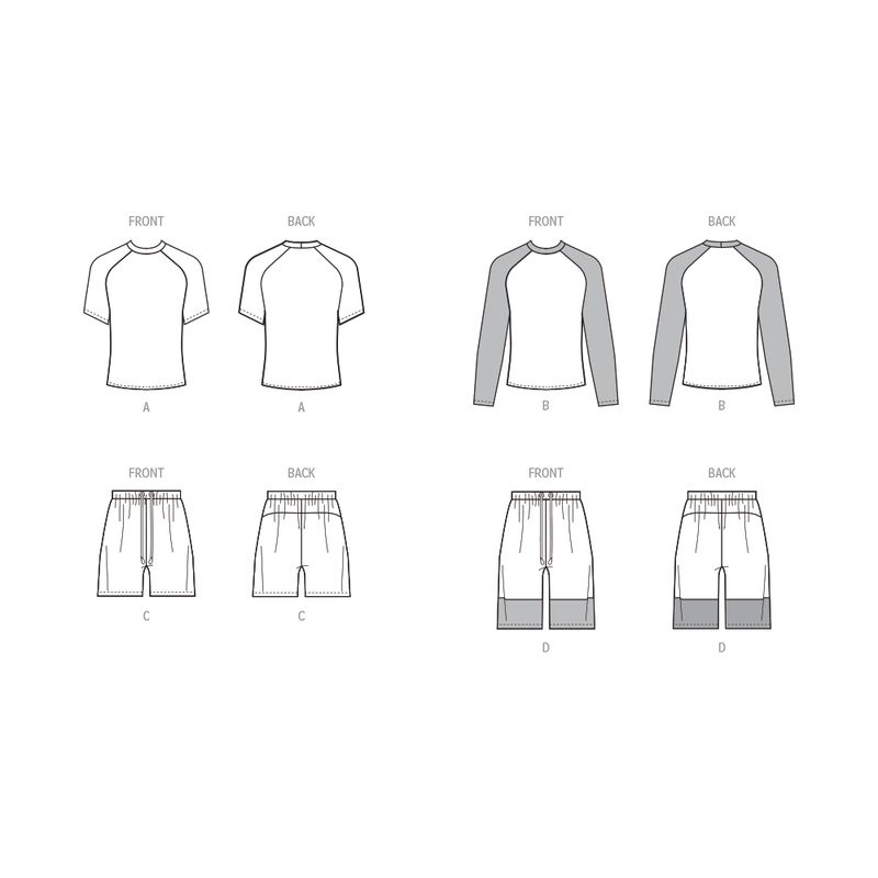 Patron McCall's 8517.BB - Rashguards et shorts