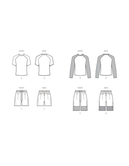 Patron McCall's 8517.BB - Rashguards et shorts