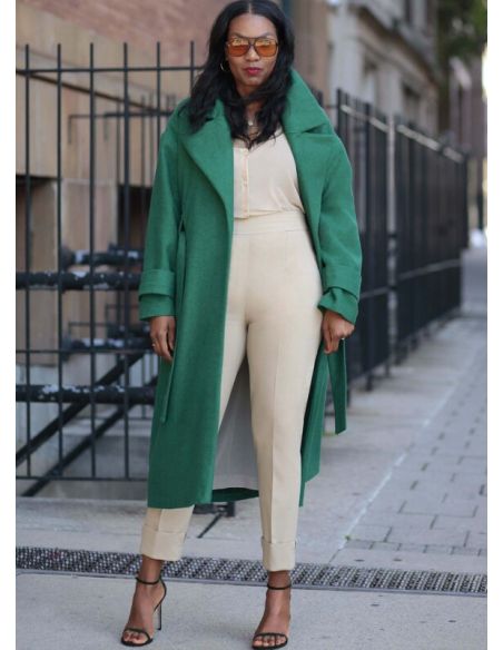 Patron KnowMe 2001.W2 - Manteau oversize et pantalon taille haute