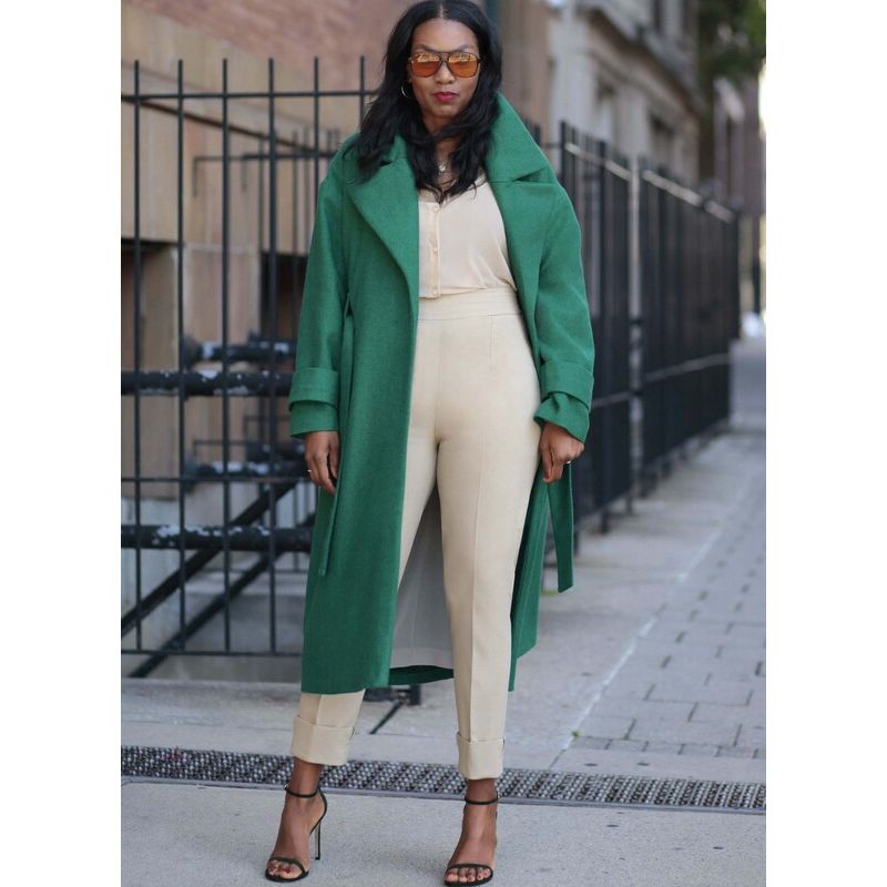 Patron KnowMe 2001.W3 - Manteau oversize et pantalon taille haute