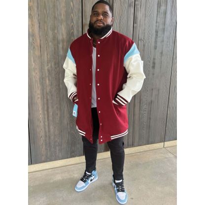 Patron KnowMe 2010.BB - Blouson varsity pour homme 2