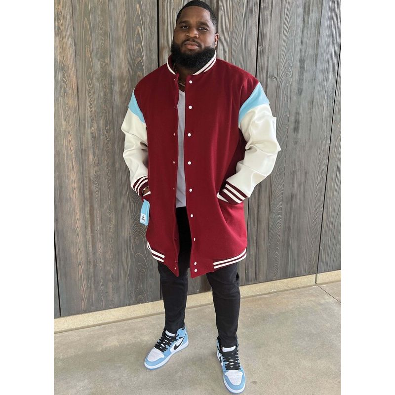 Patron KnowMe 2010.BB - Blouson varsity pour homme