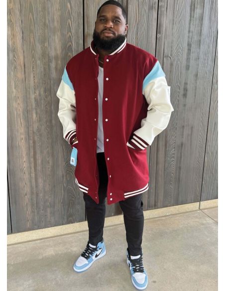 Patron KnowMe 2010.BB - Blouson varsity pour homme